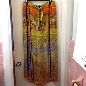 Johnny Was palazzo pants. Size medium.